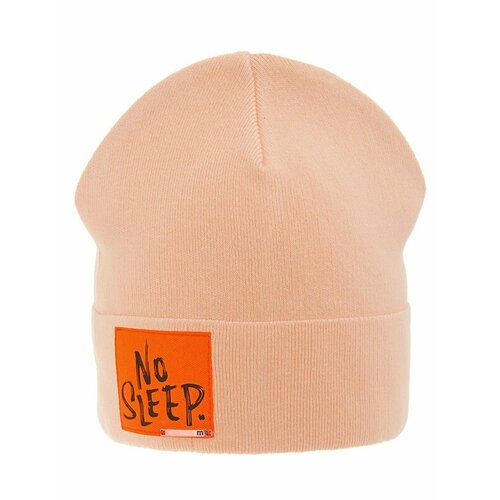 фото Шапка mialt, размер 50-52, коралловый