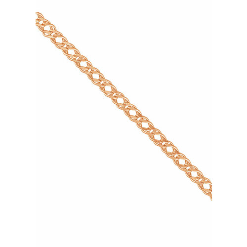 фото Золотой браслет - двойной ромб 3.00 мм, 18см золотая карта