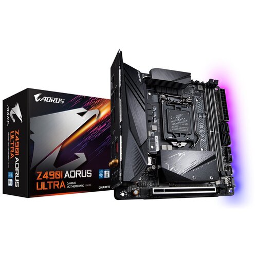 фото Материнская плата gigabyte z490i aorus ultra