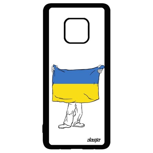 фото Чехол для смартфона huawei mate 20 pro, "флаг украины с руками" патриот туризм utaupia