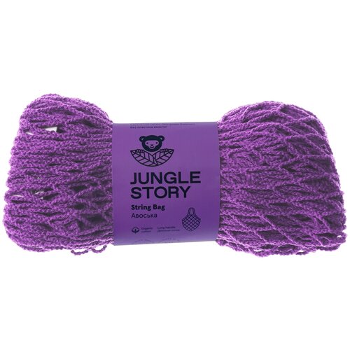фото Авоська сумка фиолетовый jungle story