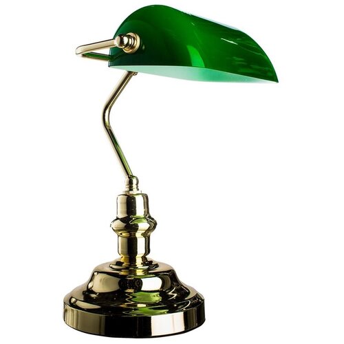 фото Arte lamp настольная лампа arte lamp banker a2491lt-1go