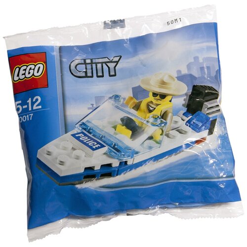 фото Конструктор lego city 30017 полицейская лодка