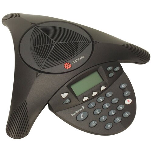 фото Конференц-телефон polycom soundstation2 with lcd (2200-16000-122)