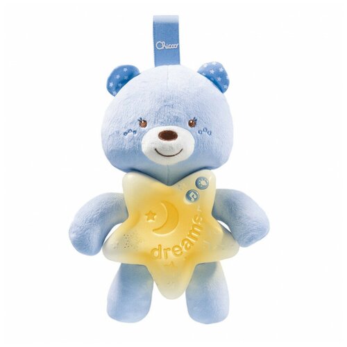 фото Подвеска-ночник chicco медвежонок голубой 00009156200000