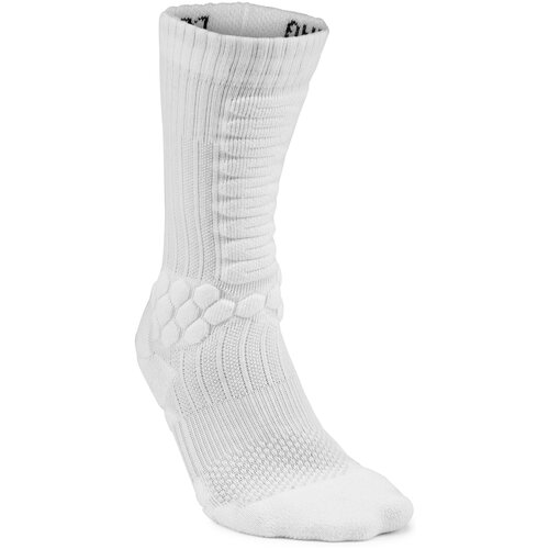 фото Носки для скейта socks 500 белые, размер: 43/46, цвет: белый oxelo х декатлон decathlon