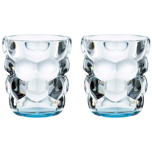 фото Nachtmann набор стаканов bubbles tumbler 100696/7/8/9 2 шт. 330 мл бесцветный/голубой