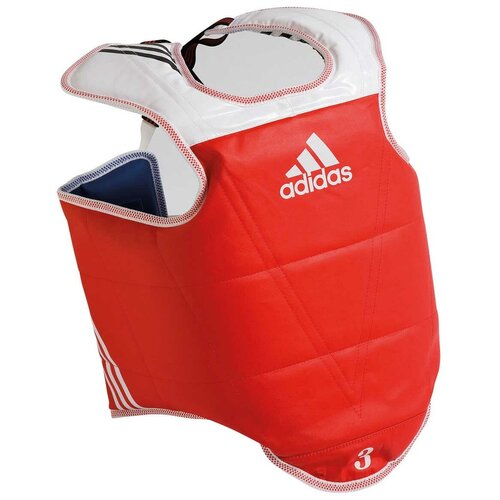 фото Защита груди: защита корпуса adidas двухсторонняя adult body protector reversible wt сине-красная, размер xxl, артикул aditap01 (размер: 2xl)