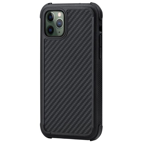 фото Чехол-накладка pitaka magez case pro для iphone 11 pro max черно-серый в полоску