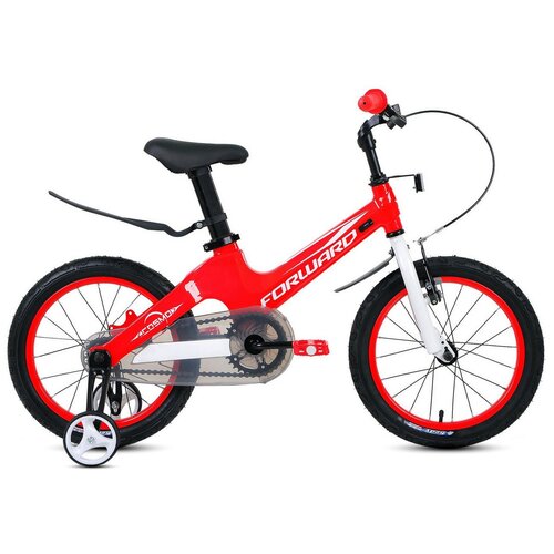 фото Детский велосипед forward cosmo 16 (2021) красный (требует финальной сборки)