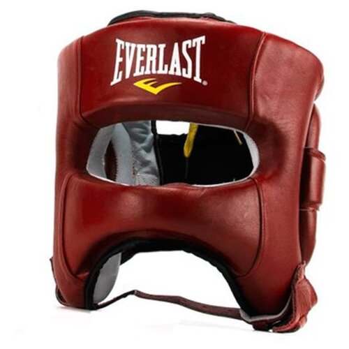 фото Шлем everlast elite leather lxl красный