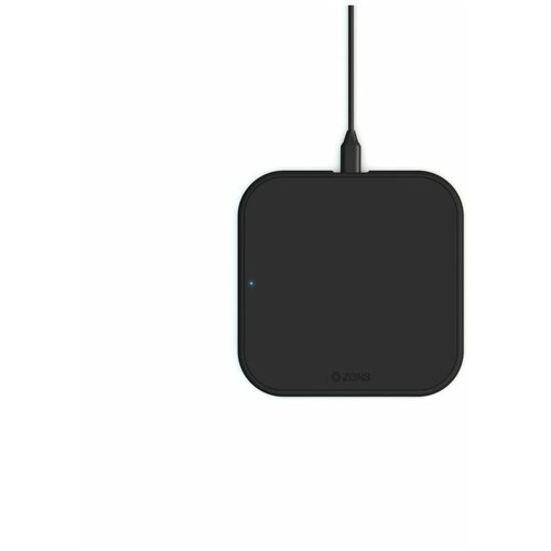 фото Беспроводное зарядное устройство zens single wireless charger 10w. цвет: черный.zens single wireless charger 10w - black
