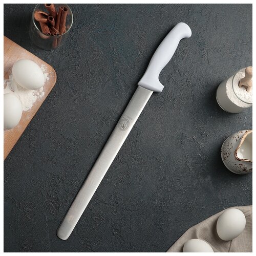 фото Нож для бисквита ровный край, ручка пластик, рабочая поверхность 30 см (12") 2675718 сима-ленд