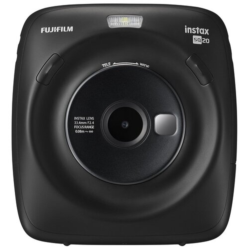 фото Фотоаппарат моментальной печати fujifilm instax sq 20, черный