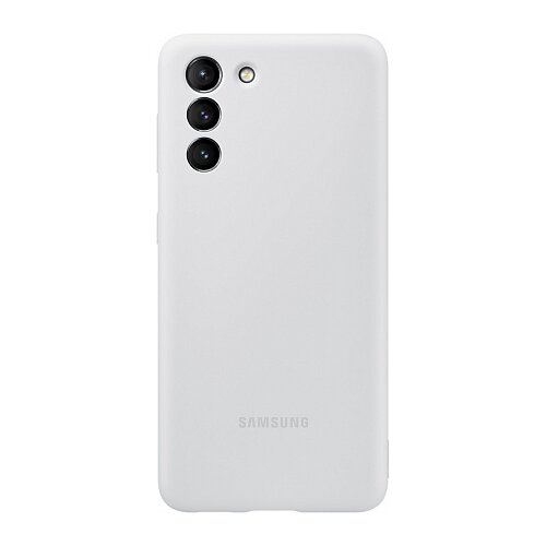 фото Чехол samsung silicone cover для galaxy s21 серый