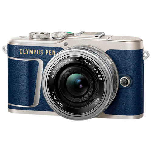 фото Фотоаппарат olympus pen e-pl9 kit синий m.zuiko digital ed 14‑42mm f3.5‑5.6 ez pancake