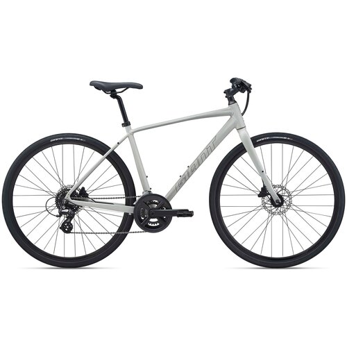фото Шоссейный велосипед giant escape 2 disc (2021), цвет светло-серый, размер рамы l