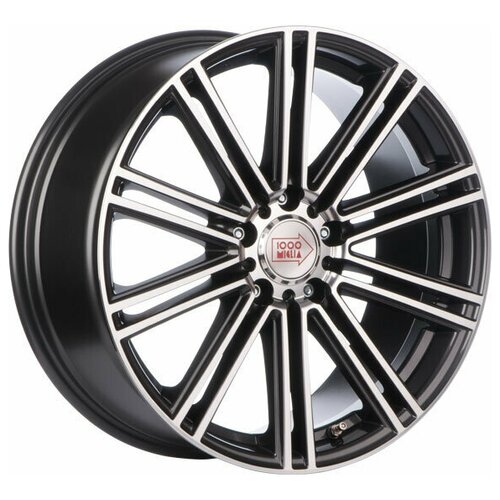 Диски 1000 Miglia MM1005 7,5x17 5x114,3 D67.1 ET40 цвет Matt Anthracite