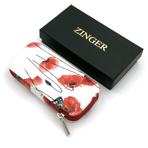 фото Набор zinger 7105 (красные маки), красный/серебристый, 7 предметов