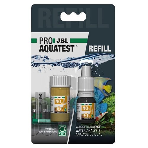 фото Jbl proaquatest no3 refill тесты для аквариумной воды, 2 шт., 54 г, набор