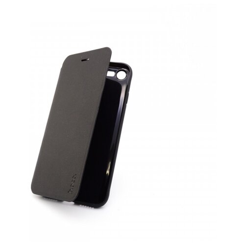 фото Чехол футляр-книга hoco для apple iphone 7 (4.7) nappa series leather case black