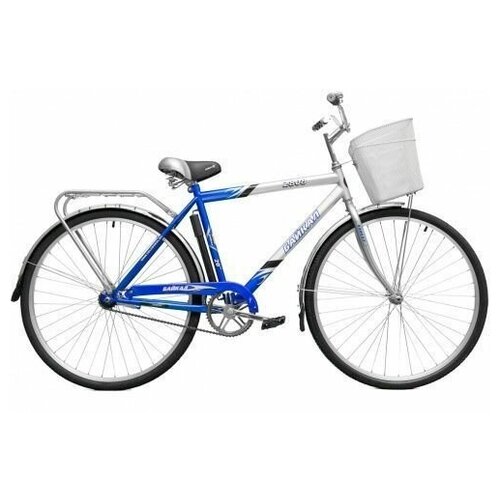 фото Байкал велосипед двухколесный с корзиной байкал 2808 синий