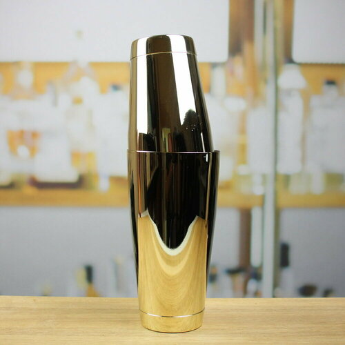 фото Шейкер бостон subliva с утяжелителями золото subliva group