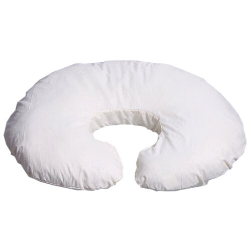 фото Наволочка body pillow на подушку для кормления рогалик бежево-золотой
