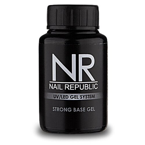 Nail Republic Базовое покрытие Strong Base Gel, прозрачный, 30 мл  - Купить