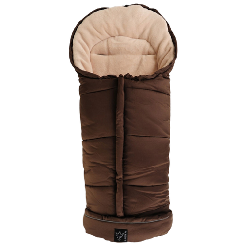 фото Конверт-мешок kaiser jooy microfleece 105 см brown/beige