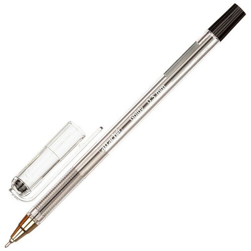 фото Ручка шариковая неавтоматическая attache goldy, 0,3мм, черн, масл, б/манж 9 штук