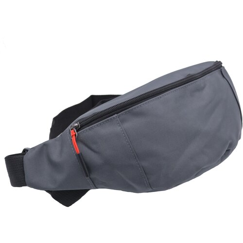 фото Сумка поясная сумка на пояс xxl-mz серый повседневная, внутренний карман, регулируемый ремень, серый mzstyle