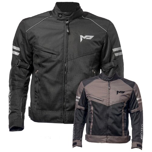 фото Куртка текстильная moteq airflow, мужской(ие), черный/серый, s
