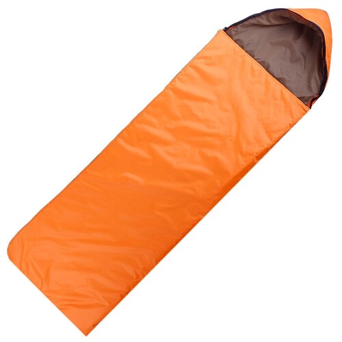 фото Спальный мешок maclay люкс, с москитной сеткой 225 х 70 см оранжевый