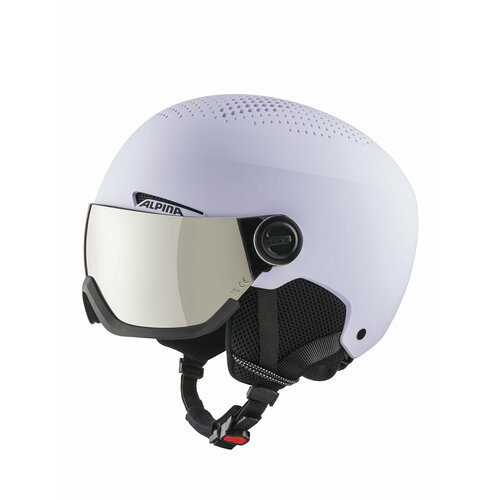 фото Шлем защитный alpina, arber visor q-lite 2023-2024, 51-55, lilac matt
