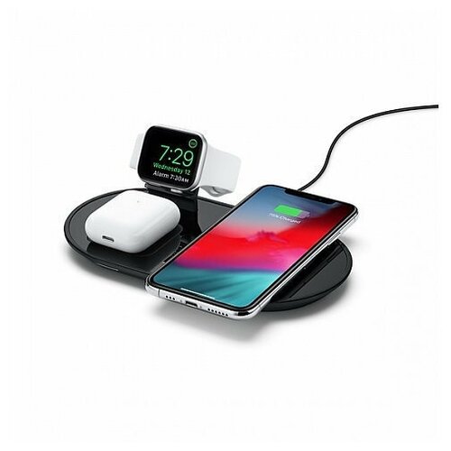 фото Док-станция mophie 3-in-1 wireless сharging pad для iphone/apple