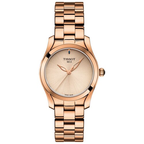 фото Наручные часы tissot t112.210.33.451.00, розовый, золотой