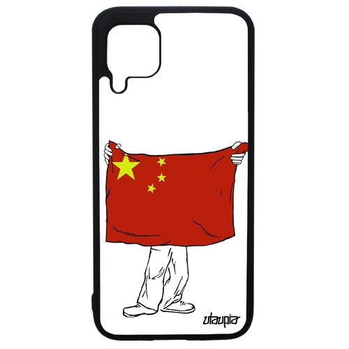 фото Чехол на мобильный p40 lite, "флаг китая с руками" патриот государственный utaupia