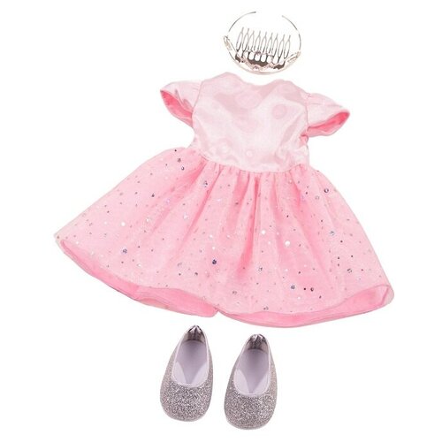 фото Набор одежды принцесса платье, диадема, обувь для кукол gotz 46-50 см