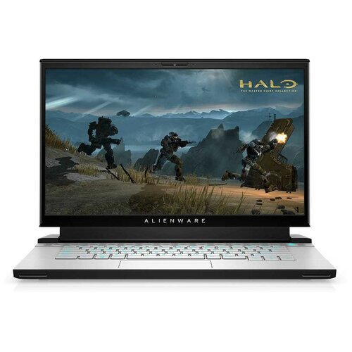 фото Ноутбук alienware m15 r4 (intel core i7 10870h 2200mhz/15.6"/1920x1080/16gb/1tb ssd/nvidia geforce rtx 3070 8gb/windows 10 home) m15-2954, серебристый