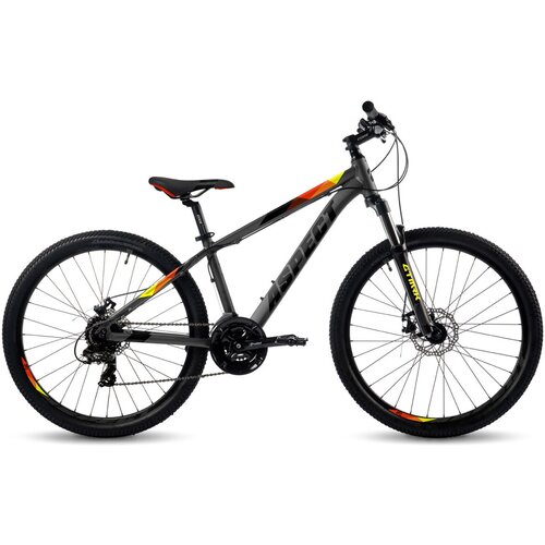 фото Велосипед aspect ideal 26" -23г (16" / серый-оранжевый )