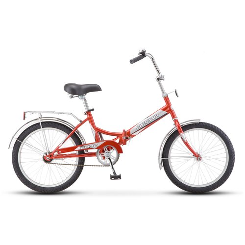 фото Городской велосипед десна 2200 (2018) красный 13.5" (требует финальной сборки)