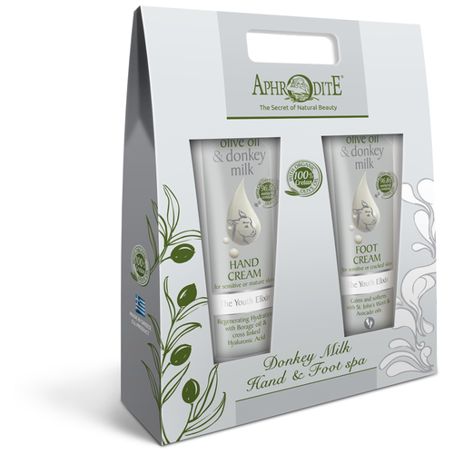 фото Набор aphrodite donkey milk hand & foot spa