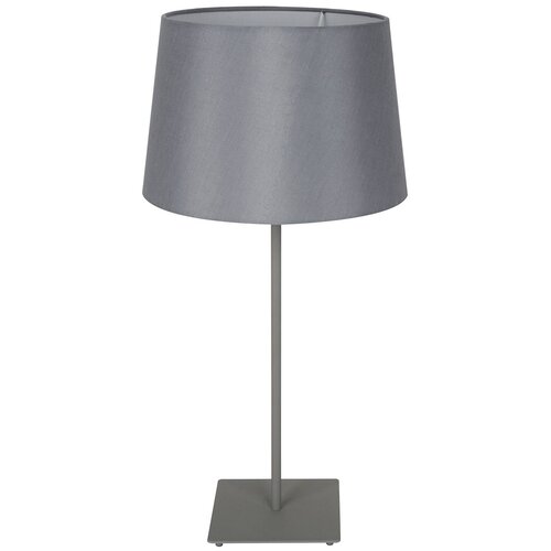 фото Лампа декоративная lussole lgo milton lsp-0520, e27, 60 вт, цвет арматуры: серый, цвет плафона/абажура: серый