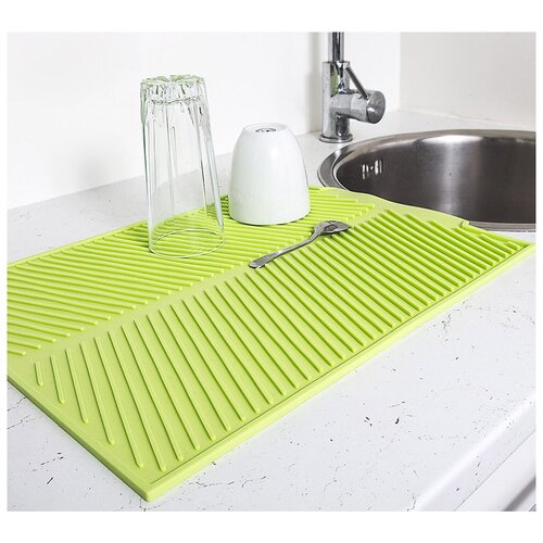 фото Силиконовый коврик для сушки посуды artmoon dry 43х33см