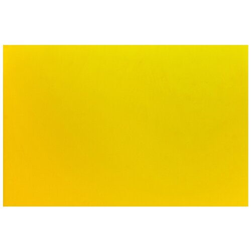 фото Доска разделочная 500х350х18 жёлтая полипропилен клен