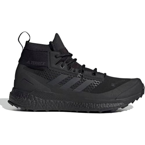 фото Кроссовки adidas terrex, демисезон/лето, треккинговые, водонепроницаемые, высокие, мембранные, нескользящая подошва, размер 7,5 uk, черный