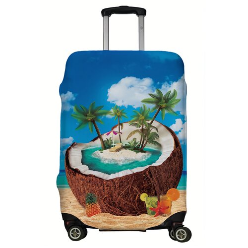 фото Чехол для чемодана"кокос". размер s. lejoy