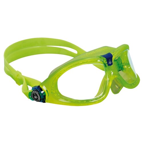 фото Очки-маска для плавания aqua sphere seal kid 2, lime/blue