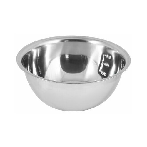 фото Миска 1.5 л bowl-roll-20 mallony из нержавеющей стали